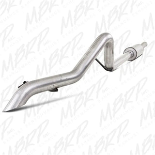 MBRP Installer Series Off Road Cat-Back Exhaust (REAR): Jeep Wrangler JK 2007-2011 3.8L