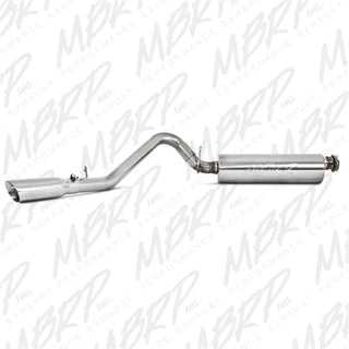 MBRP XP Series Cat-Back Exhaust 3.5in Tip (REAR): Jeep Wrangler TJ 2000-2006 2.5/4.0L