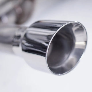 Stainless Works 304SS Factory Connect 2.5in Axle Back Exhaust System: Jeep Wrangler 2018-2020