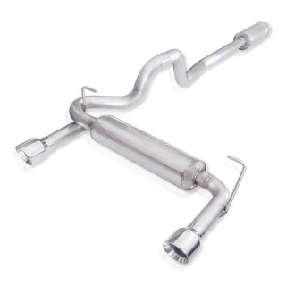 Stainless Works 304SS Factory Connect 2.5in Cat Back Exhaust System: Jeep Wrangler 2018-2020