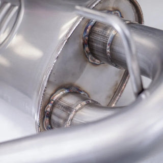 Stainless Works 304SS Factory Connect 2.5in Cat Back Exhaust System: Jeep Wrangler 2018-2020