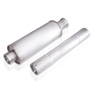 Stainless Works 304SS Factory Connect 2.5in Cat Back Exhaust System: Jeep Wrangler 2018-2020