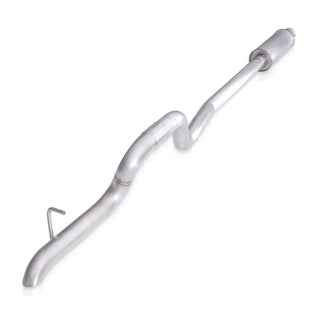 Stainless Works 304SS Factory Connect 2.5in Cat Back Dump Exhaust System: Jeep Wrangler 2018-2020