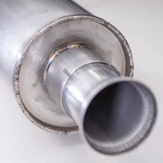 Stainless Works 304SS Factory Connect 2.5in Cat Back Dump Exhaust System: Jeep Wrangler 2018-2020