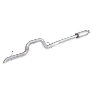 Stainless Works 304SS Factory Connect 2.5in Cat Back Dump Exhaust System: Jeep Wrangler 2018-2020