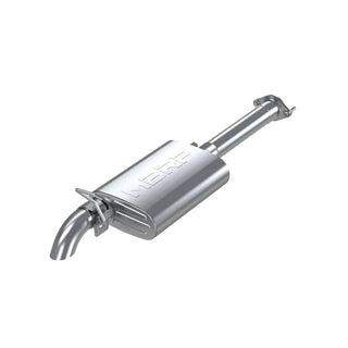 MBRP ARMOR PLUS Off-Road Turn Down SS 2.5" Cat-Back Exhaust (REAR): Jeep Wrangler TJ 2000-2006 2.5/4.0L