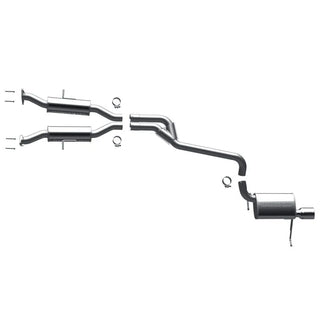 MagnaFlow Street Series Cat-Back Exhaust Polished Tips (REAR): Jeep Grand Cherokee 2011-2014 3.6L V6