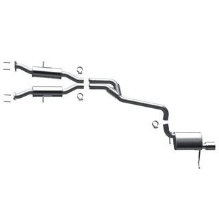 MagnaFlow Street Series Cat-Back Exhaust Polished Tips (REAR): Jeep Grand Cherokee 2011-2014 3.6L V6