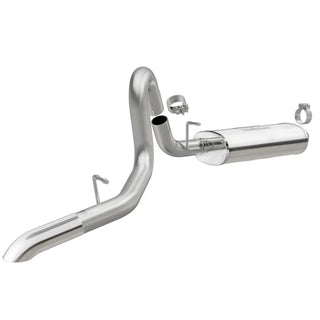 MagnaFlow Street Series Cat-Back Exhaust System: Jeep Wrangler TJ 1997-1999 2.5/4.0L