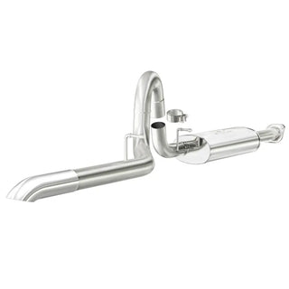 MagnaFlow Street Series Cat-Back Exhaust System: Jeep Wrangler TJ Unlimited 2004-2006 4.0L
