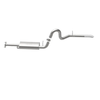 MagnaFlow Street Series Cat-Back Exhaust System: Jeep Wrangler TJ Unlimited 2004-2006 4.0L