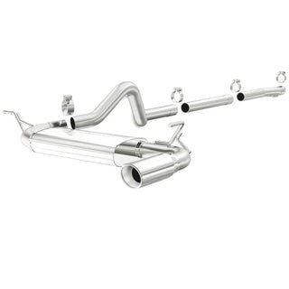 Magnaflow Street Series Cat-Back Perf Exhaust System (REAR): Jeep Wrangler JK 2007-2011 3.8L