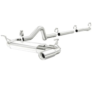 Magnaflow Street Series Cat-Back Perf Exhaust System (REAR): Jeep Wrangler JK 2007-2011 3.8L