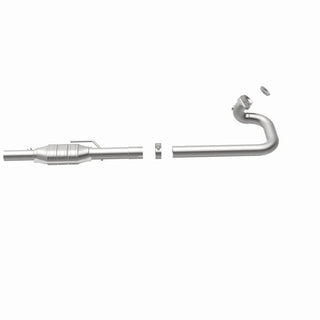 Magnaflow HM Grade Direct Fit Catalytic Converter (FRONT): Jeep Wrangler TJ 1997-1999 4.0L