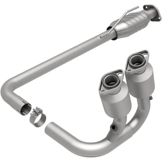 MagnaFlow Direct Fit Catalytic Converter Federal/EPA (F&R): Jeep Wrangler TJ 2004-2006 4.0L