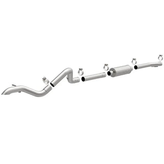 Magnaflow Rock Crawler Series Cat-Back Perf Exhaust 2.5in Mandrel (REAR): Jeep Wrangler Unlimited JK 07-11 3.8L
