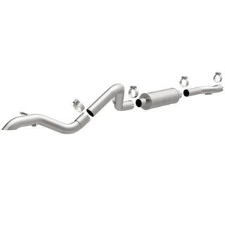 Magnaflow Rock Crawler 2.5in Cat-Back Exhaust (REAR): Jeep Wrangler 2007-2011 3.8L V6