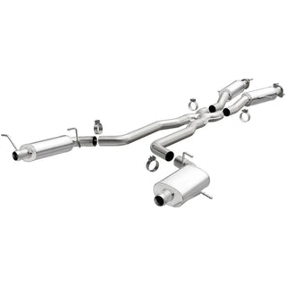 MagnaFlow SS Dual Split Rear Exit Cat Back Perf Exhaust (REAR): Jeep Grand Cherokee SRT8 2012-2021 6.2L/6.4L