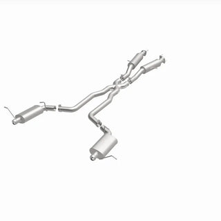MagnaFlow SS Dual Split Rear Exit Cat Back Perf Exhaust (REAR): Jeep Grand Cherokee SRT8 2012-2021 6.2L/6.4L