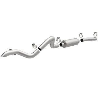 Magnaflow Rock Crawler Series Cat-Back Perf Exhaust (REAR): Jeep Wrangler JK 2-Door 2012-2018 3.6L