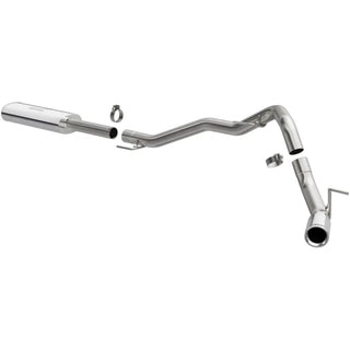 Magnaflow Street Series 3in SS Side Rear Exit Cat-Back Exhaust (REAR): Jeep Gladiator 2020-2024 3.6L V6 w/Polished Tips