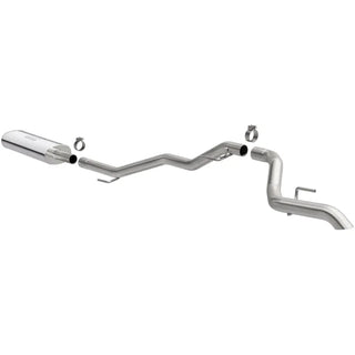 MagnaFlow 2.5in Rock Crawler Series Stainless Steel Cat-Back Exhaust Single Rear Exit: Jeep Gladiator 2020-2024