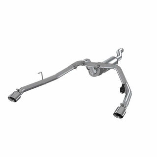 MBRP PRO Series 2.5" Dual Cat-Back Exhaust (REAR): Jeep Gladiator JT 2020-2024 3.6L SS