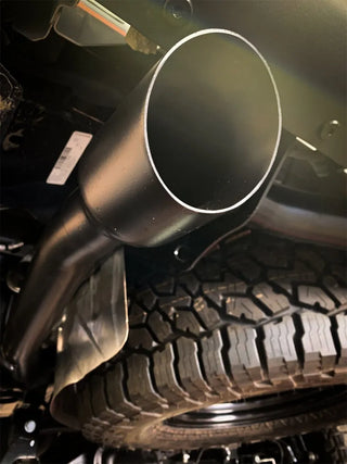 MBRP Armor Lite 2.5" Dual Cat-Back Exhaust (REAR): Jeep Gladiator JT 2020-2024 3.6L