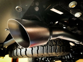 MBRP Armor Lite 2.5" Dual Cat-Back Exhaust (REAR): Jeep Gladiator JT 2020-2024 3.6L