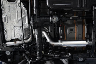MBRP T304 2.5in Single Rear Exit Cat Back Exhaust: Jeep Wrangler 2018-2024