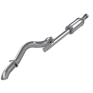 MBRP Installer Series 2.5" Single Cat-Back Exhaust (REAR): Jeep Wrangler JL 2018-2024 2.0/3.6L