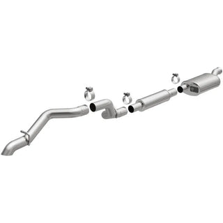 MagnaFlow Overland Cat-Back Perf Exhaust No-Tip Exit (REAR): Jeep Wrangler JL/JK 18-25 3.6L V6