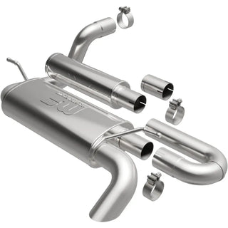 Magnaflow Overland Series Axle-Back Perf Exhaust System (REAR): Jeep Wrangler JL 18-25 2.0L / 3.6L