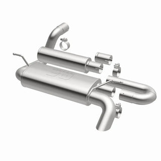 Magnaflow Overland Series Axle-Back Perf Exhaust System (REAR): Jeep Wrangler JL 18-25 2.0L / 3.6L