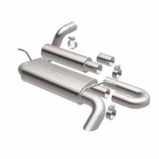 Magnaflow Overland Series Axle-Back Perf Exhaust System (REAR): Jeep Wrangler JL 18-25 2.0L / 3.6L