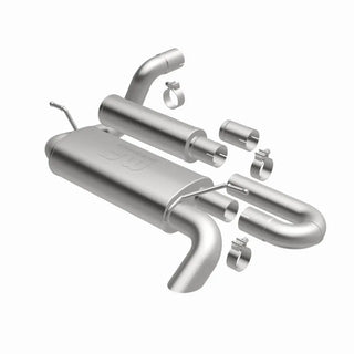 Magnaflow Overland Series Axle-Back Perf Exhaust System (REAR): Jeep Wrangler JL 18-25 2.0L / 3.6L
