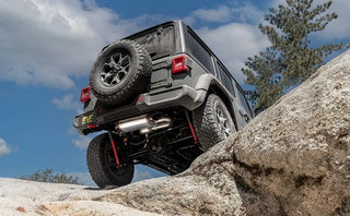 Magnaflow Overland Series Axle-Back Perf Exhaust System (REAR): Jeep Wrangler JL 18-25 2.0L / 3.6L