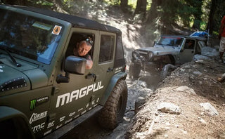 Magnaflow Overland Series Axle-Back Perf Exhaust System (REAR): Jeep Wrangler JK 07-18 3.6L / 3.8L