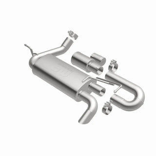 Magnaflow Overland Series Axle-Back Perf Exhaust System (REAR): Jeep Wrangler JK 07-18 3.6L / 3.8L