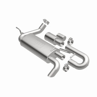 Magnaflow Overland Series Axle-Back Perf Exhaust System (REAR): Jeep Wrangler JK 07-18 3.6L / 3.8L