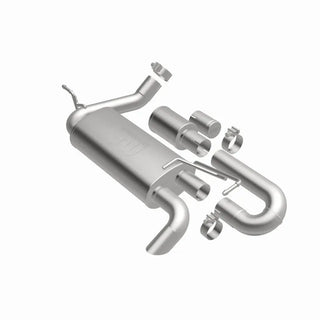 Magnaflow Overland Series Axle-Back Perf Exhaust System (REAR): Jeep Wrangler JK 07-18 3.6L / 3.8L