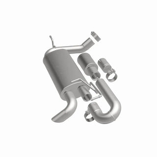 Magnaflow Overland Series Axle-Back Perf Exhaust System (REAR): Jeep Wrangler JK 07-18 3.6L / 3.8L
