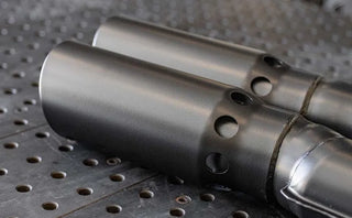 Magnaflow Black DPF 4in Dual Single Passenger Side Rear Exit Exhaust (REAR): Dodge Ram 2500/3500 2007-2018 6.7L Diesel