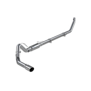 MBRP ARMOR LITE Turbo-Back Exhaust Aluminized 4" Single Side Exit Tip (REAR): Dodge Ram 2500/3500 98-02 5.9L Cummins