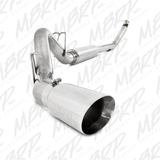 MBRP ARMOR PRO Turbo-Back Exhaust SS 4" Single Side Exit (REAR): Dodge Ram 2500/3500 98-02 5.9L Cummins