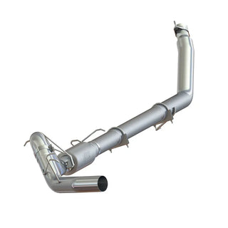 MBRP ARMOR LITE Turbo-Back Exhaust Aluminized 4" Single Side Exit (REAR): Dodge Ram 2500/3500 98-02 5.9L Cummins
