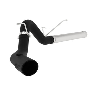 MBRP Black Coated Filter Back Single Side Exhaust System: Dodge Ram 2500 / Ram 3500 2007-2012