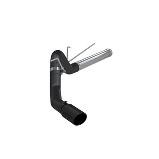 MBRP Black Coated Filter Back Single Side Exhaust System: Dodge Ram 2500 / Ram 3500 2007-2012
