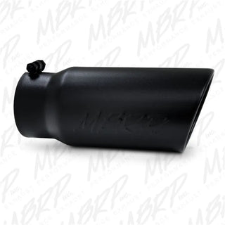 MBRP Black Coated Filter Back Single Side Exhaust System: Dodge Ram 2500 / Ram 3500 2007-2012