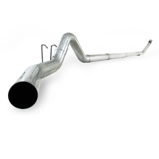 MBRP ARMOR PLUS Race Profile Single Side Exit 4" Turbo-Back Exhaust Muffler Delete (REAR): Dodge Ram 2500/3500 1998-2002 5.9L Cummins